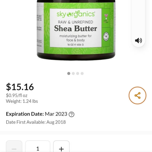 Organic Shea butter, - Picture 5 of 6